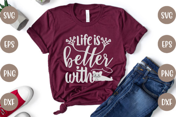 Cat Svg Design: Graphics That Lift T-Shirt Designs and Branding
