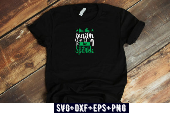 Christmas Sparkle Graphics & T-Shirt Designs