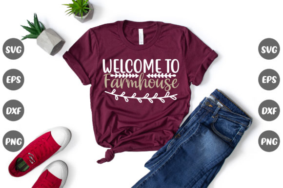 Farmhouse Graphics for T-Shirt Designs & Crafts