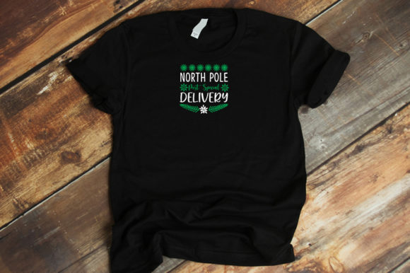North Pole Post Special Delivery Graphics & T-Shirt Designs