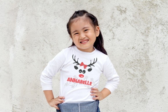 Reindeer Tshirt Svg: Festive Graphics for Crafts