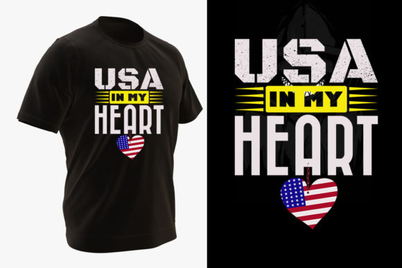 USA in My Heart: T-Shirt Designs & Graphics Review